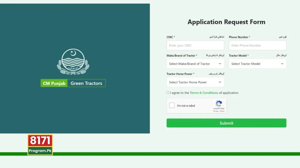 How to Apply Online for Green Tractor Scheme 2024