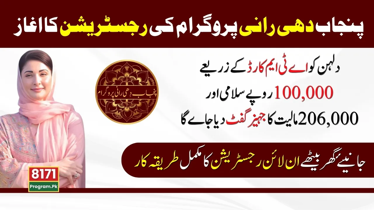 How to Apply for CM Punjab Dhee Rani Program 2024